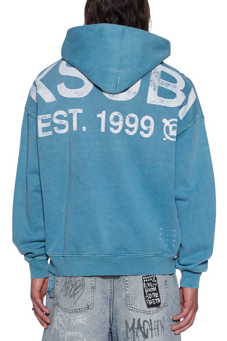 State Ekcess Cotton Hoodie, Alternate, color, BLUE