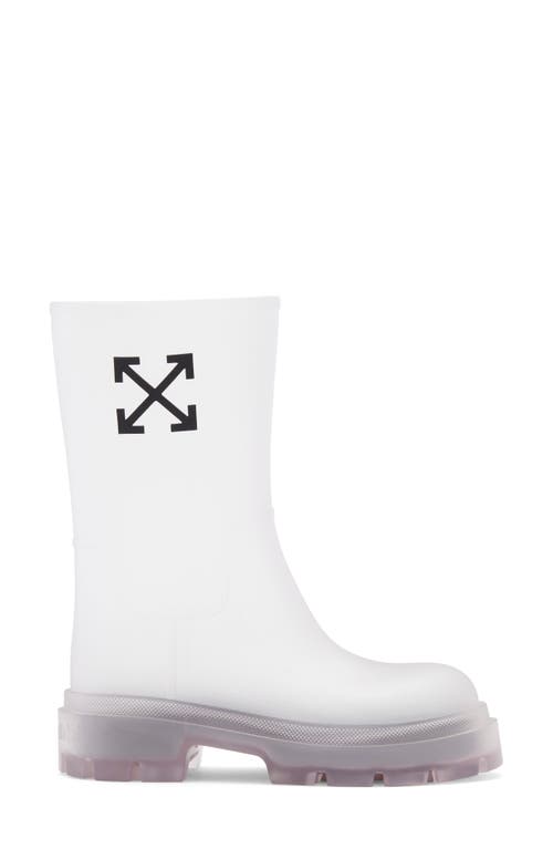 Off-white Reboot Arrow Rain Boot In Multi