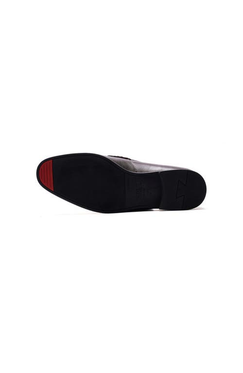 Carlos Santana Leon Penny Loafer In Brown