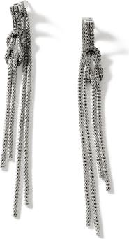 John Hardy Love Knot Drop Earrings