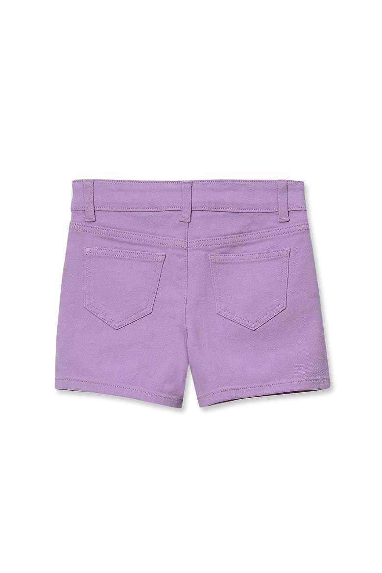 Girls Twill 5 Pocket Shorts, Alternate, color, Lavender
