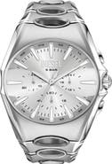 DIESEL® D-Curve Chronograph Stainless Steel Watch