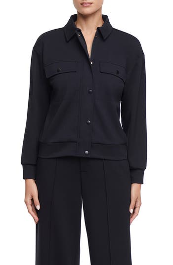 Three Dots Zora Jacket In Black