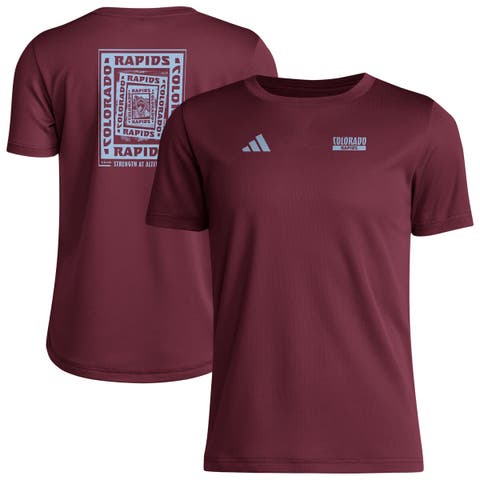 Youth adidas  Red Colorado Rapids Local Wrap T-Shirt