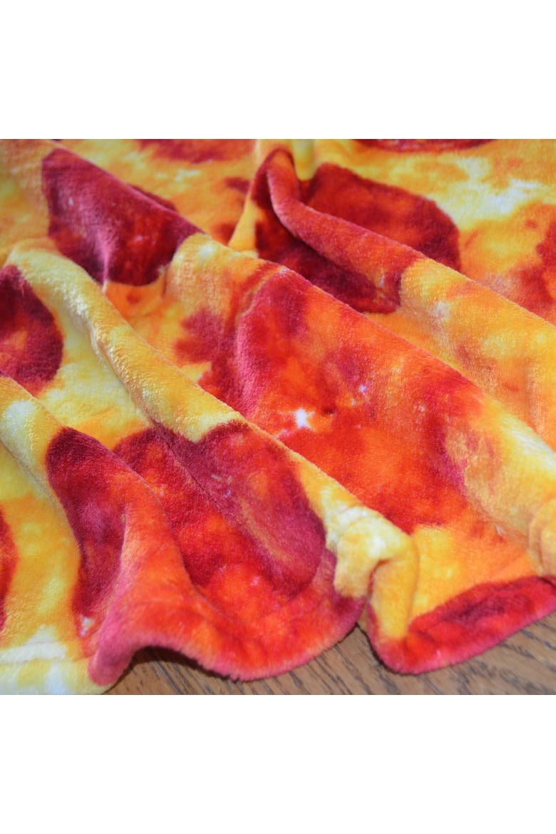Blanket & Pillow Set, Wrap A Roni Pizza, 59 Inches, Kids 3+, Alternate, color, Multicolored