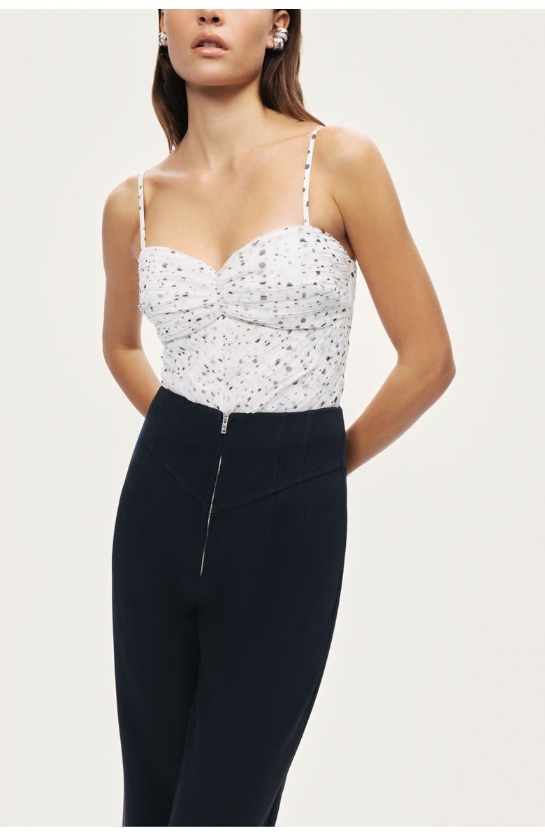 Nocturne High-Waist Wide-Leg Pants, Alternate, color, Black