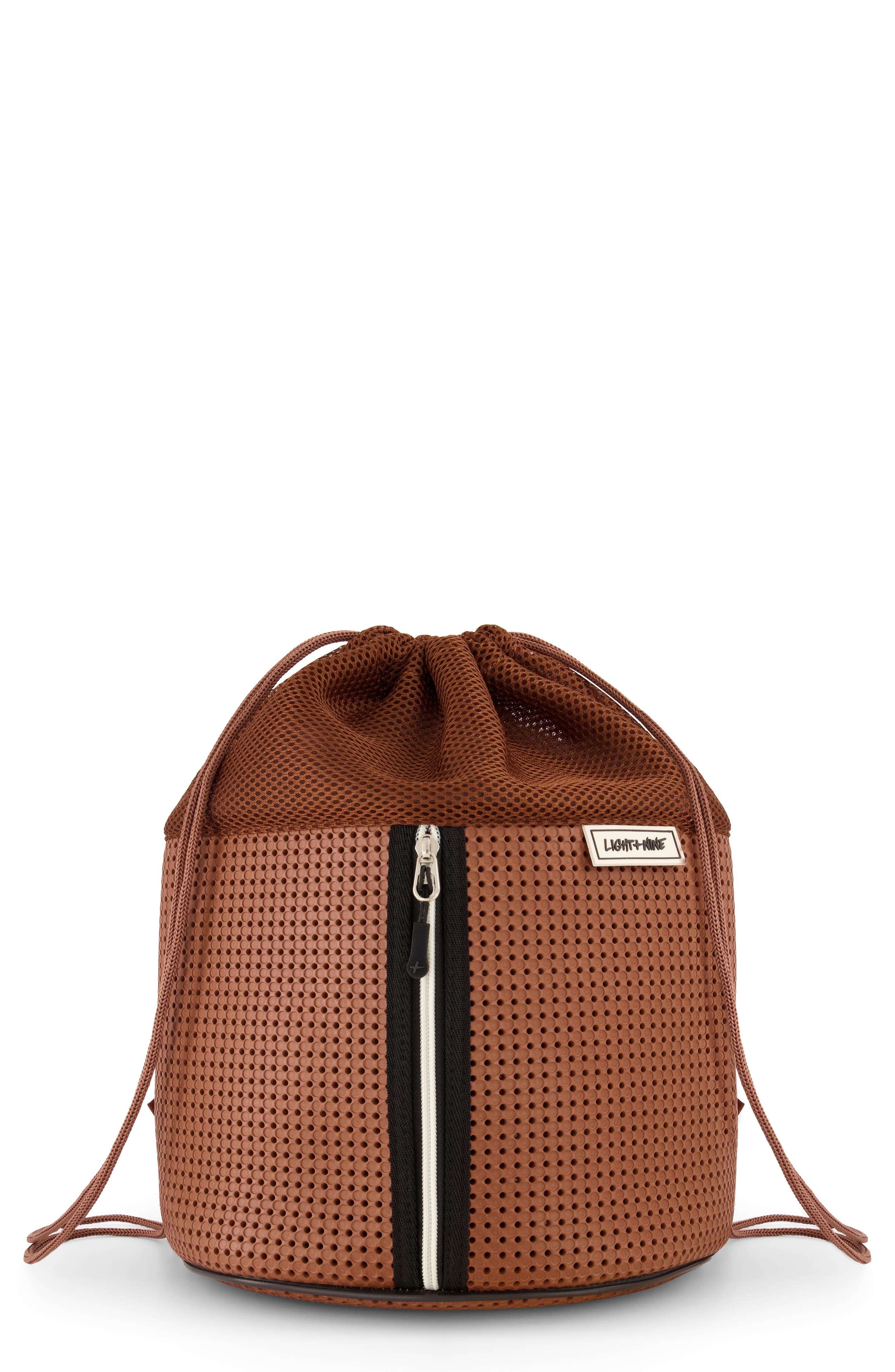 Light+Nine Kids' Final Chestnut Sophy Drawstring Bag, Main, color, 