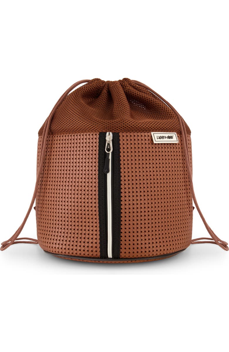 Light+Nine Kids' Final Chestnut Sophy Drawstring Bag, Main, color,