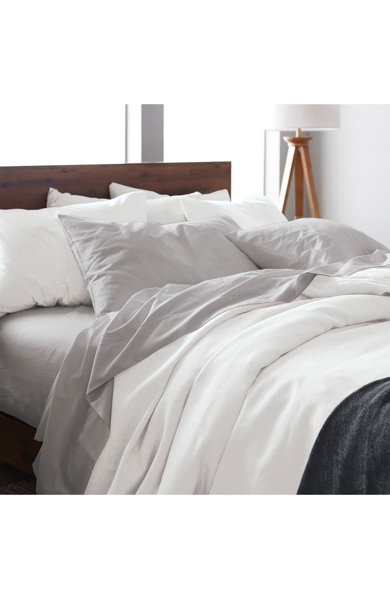 ELLA JAYNE HOME Deep Pocket 4-Piece Sheet Set, Alternate, color, Silver