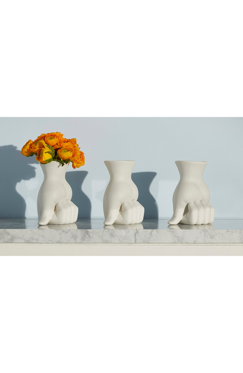 Jonathan Adler Marcel Vase In White