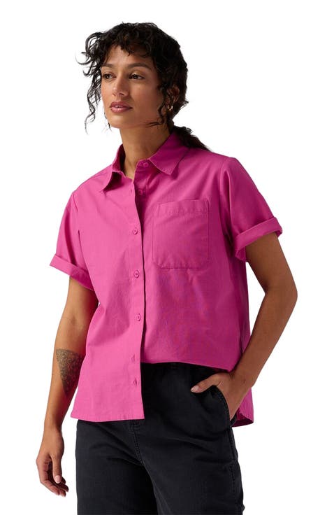 Cotton Button-Up - Women's