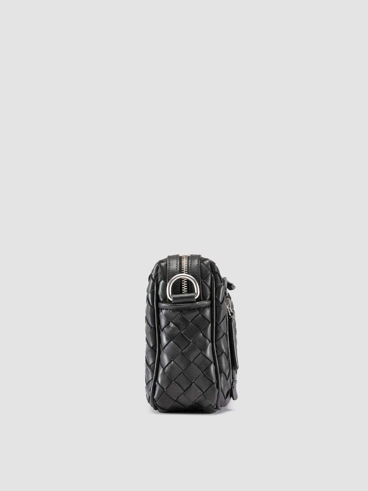 Officine Creative Armor 023 Beauty Clutch, Alternate, color, Black