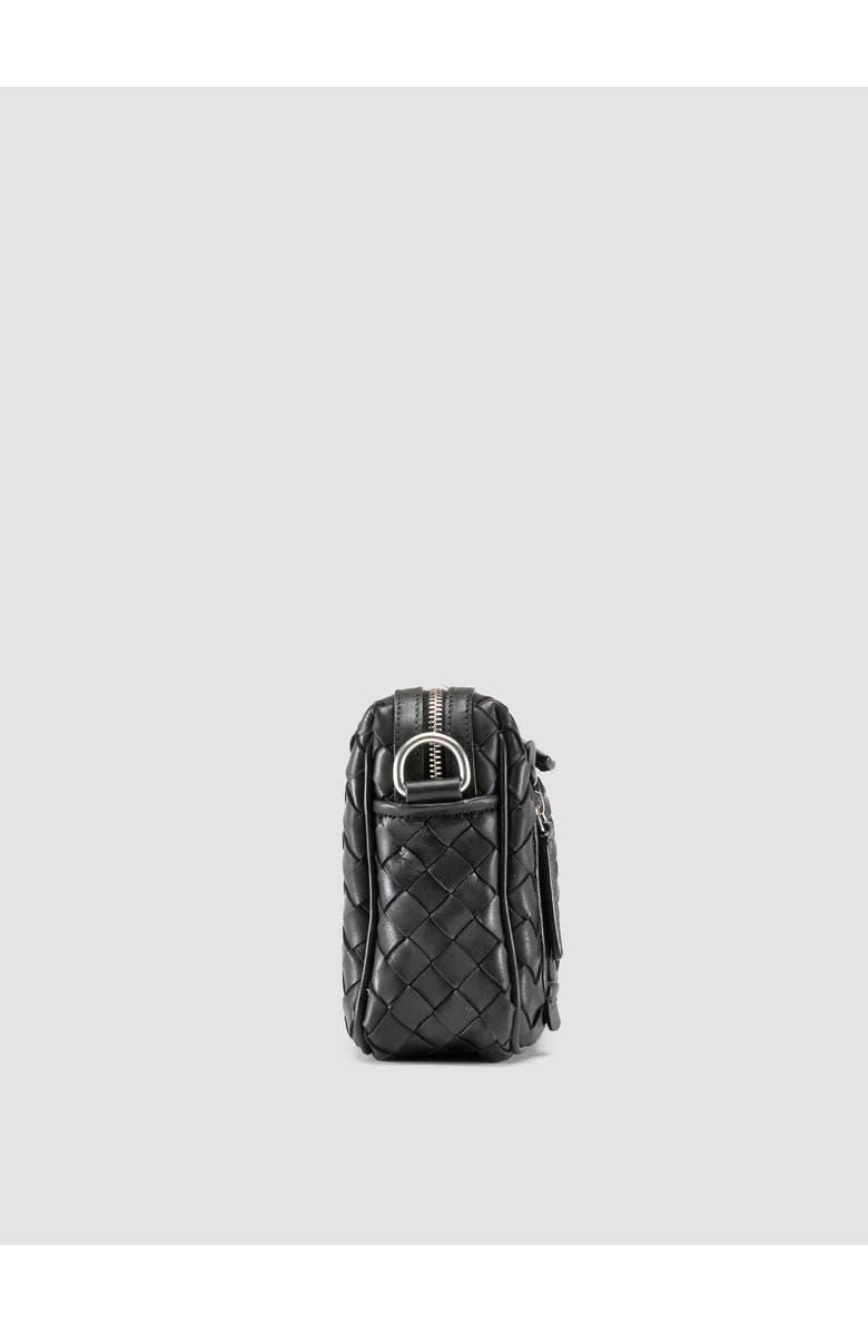 Officine Creative Armor 023 Beauty Clutch, Alternate, color, Black