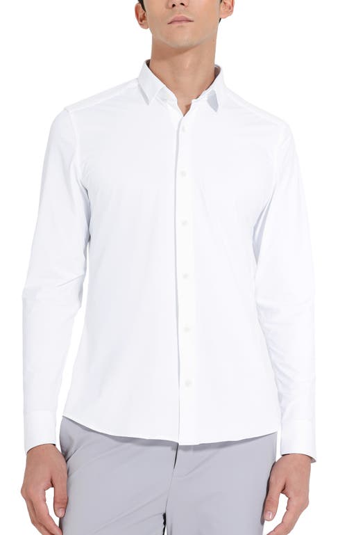 URBAN PERFORMANCE Piquet Recicle UV Protection Tech Shirt in White  product