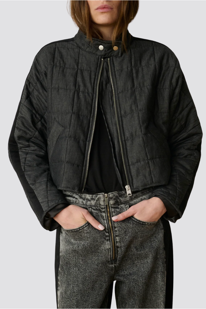 Caroline Moto Jacket, Main, color, Doyers St.