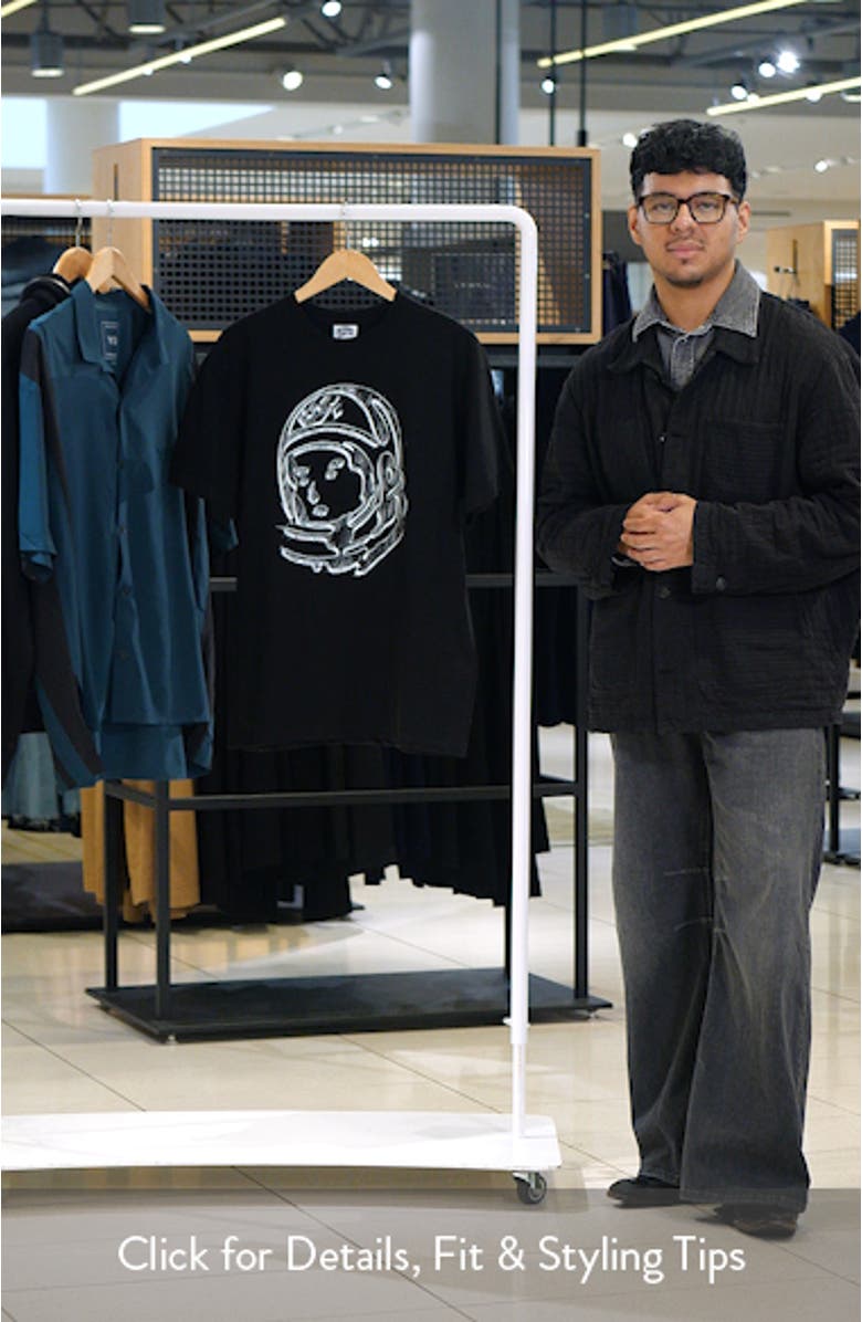 Helmet Sketch Graphic T-Shirt, sales video thumbnail