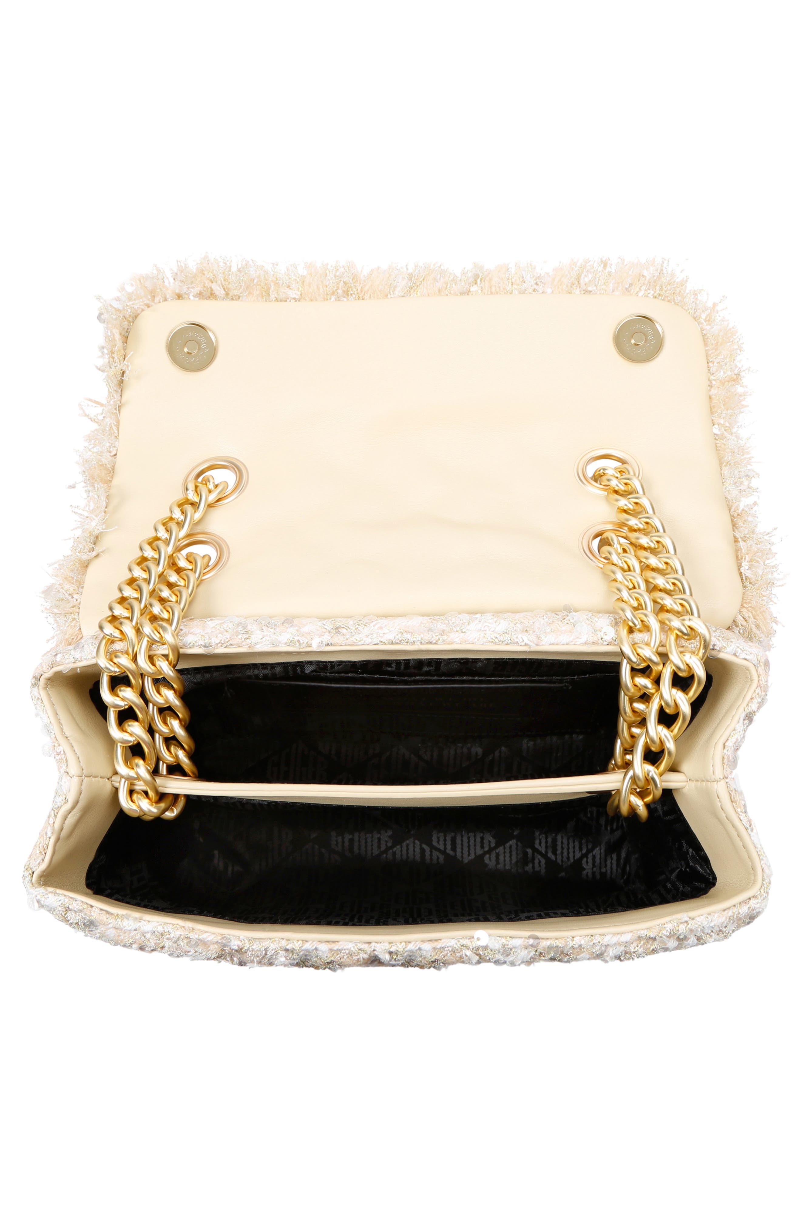 Kensington Tweed Convertible Shoulder Bag, Alternate, color, NATURAL