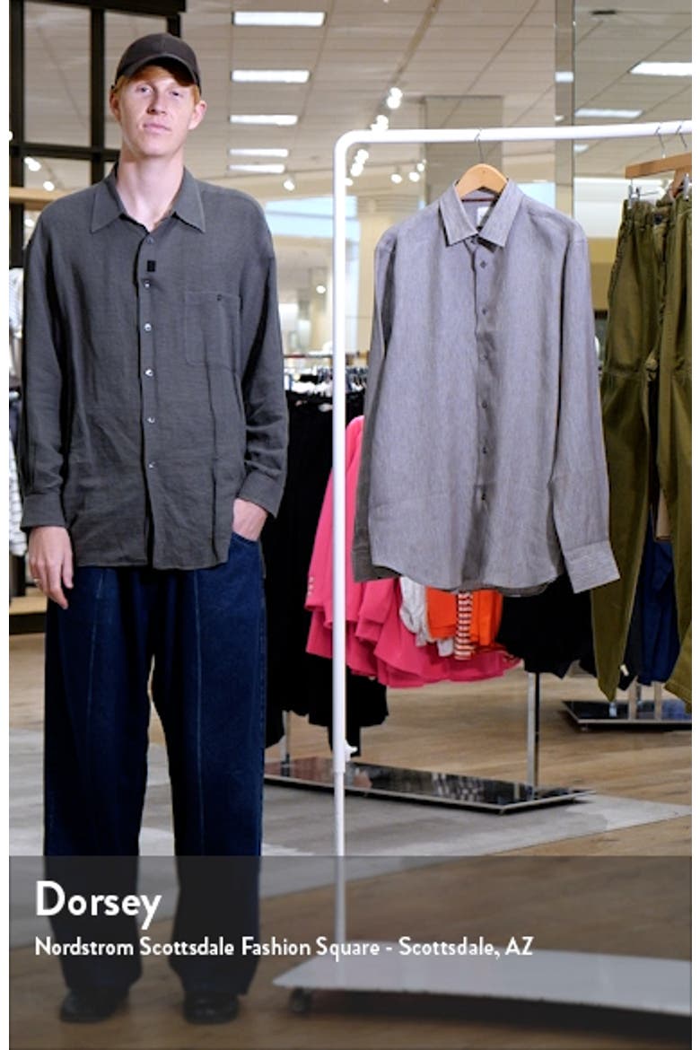 Tailored Fit Linen Dress Shirt video