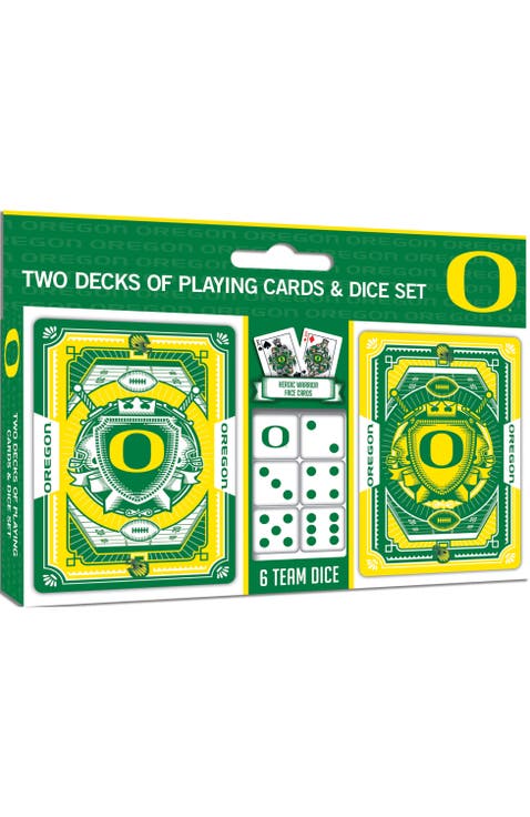 Oregon Ducks Playing Cards & Dice