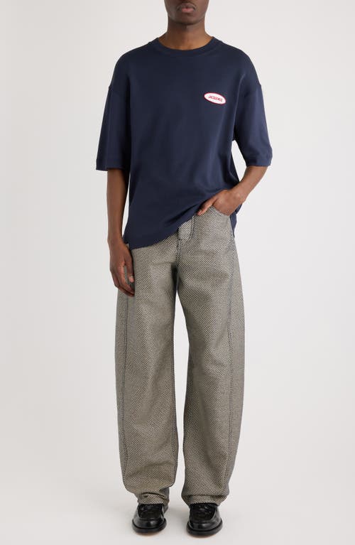 Jacquemus Casual Pants With Belt Loops In Brown