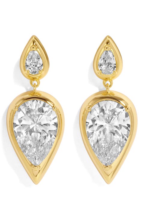 Small Imara Teardrop Drop Earrings