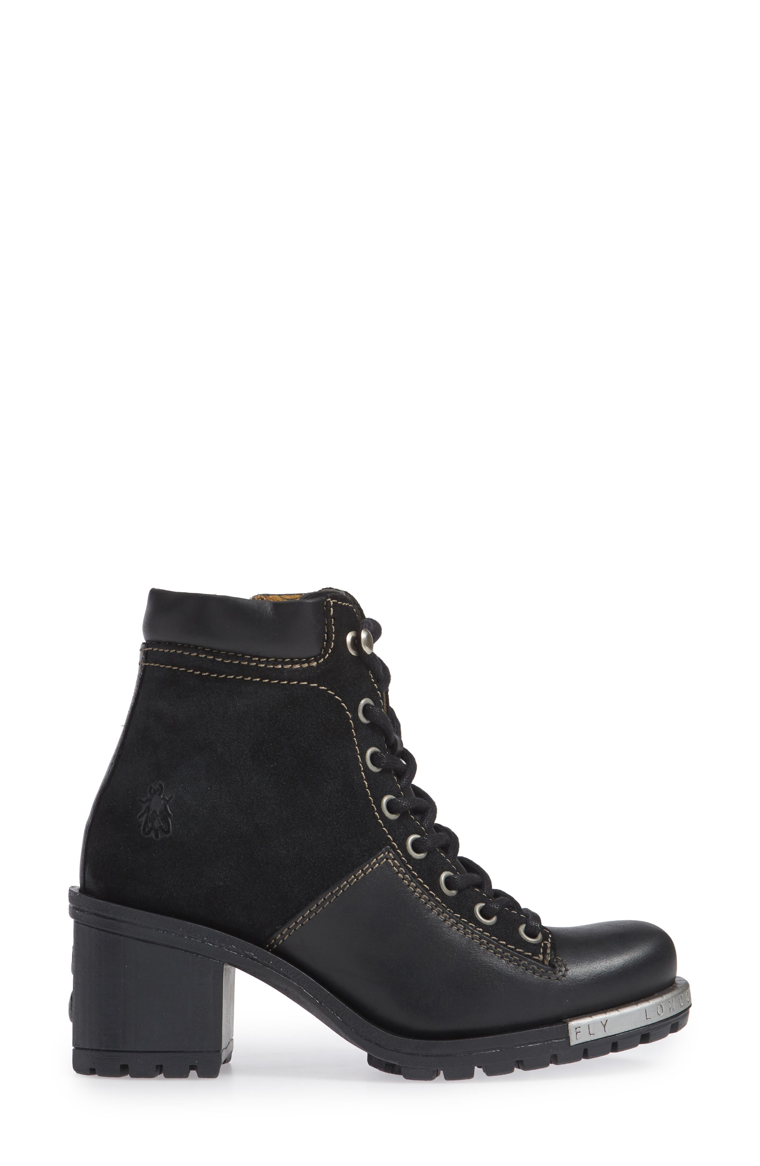 'Leal' Boot, Alternate, color, BLACK/ ANTHRACITE