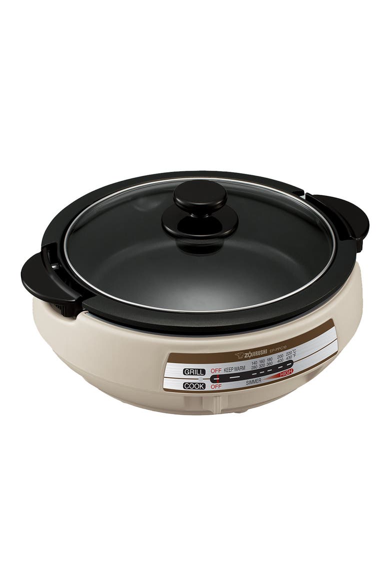 Gourmet d'Expert Electric Skillet, Main, color, LIGHT GRAY