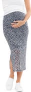 Ripe Maternity Kara Mesh Maternity Midi Skirt