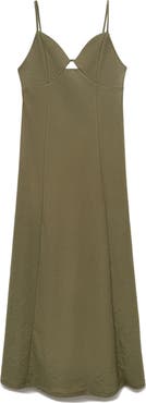 MANGO Empire Waist A-Line Dress