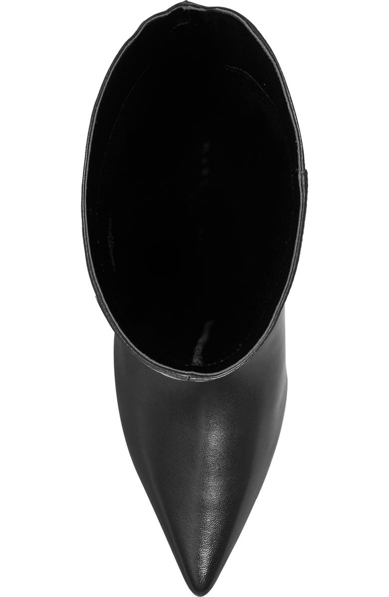 Marc Fisher LTD Esmee Pointed Toe Knee High Boot, Alternate, color, Black Leather