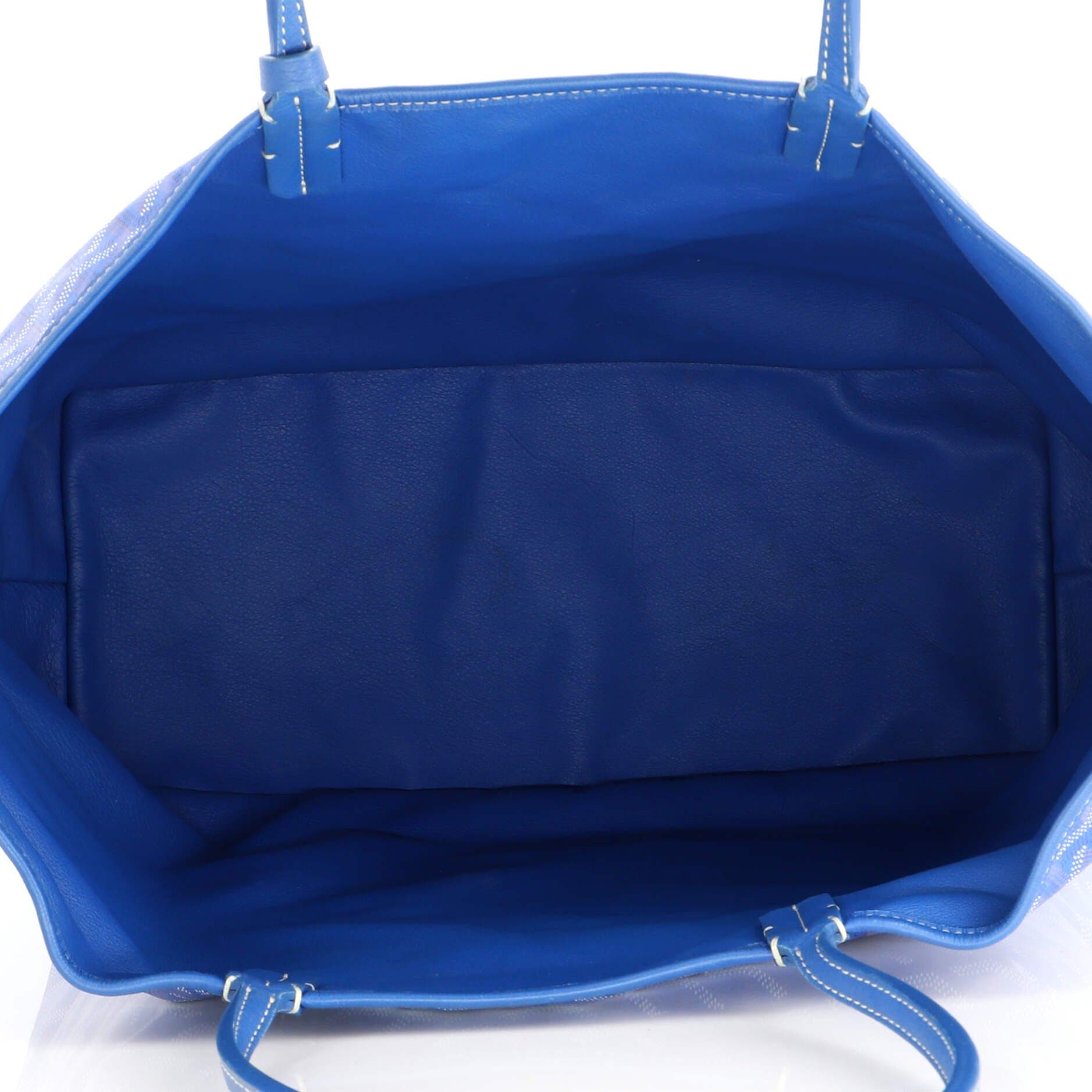 Anjou Reversible Tote Coated Canvas PM, Alternate, color, Blue