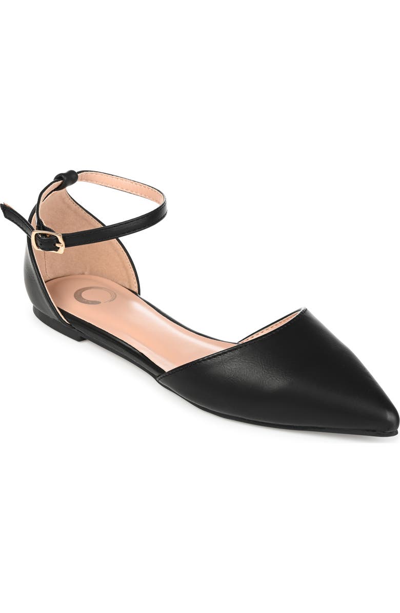 Journee Collection Reba Flat - Wide Width, Main, color,