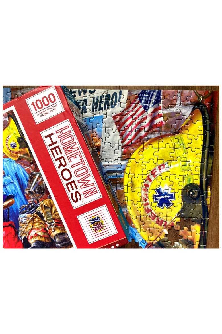 Fire and Rescue 1000 Piece Jigsaw Puzzle, Alternate, color, Multicolor