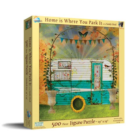 Home is Where you Park it 500 piece Jigsaw Puzzle for Adults