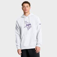 Nike Men's Nike White Minnesota Vikings Sideline Alt 2 Tight Coverage Performance Pullover Hoodie