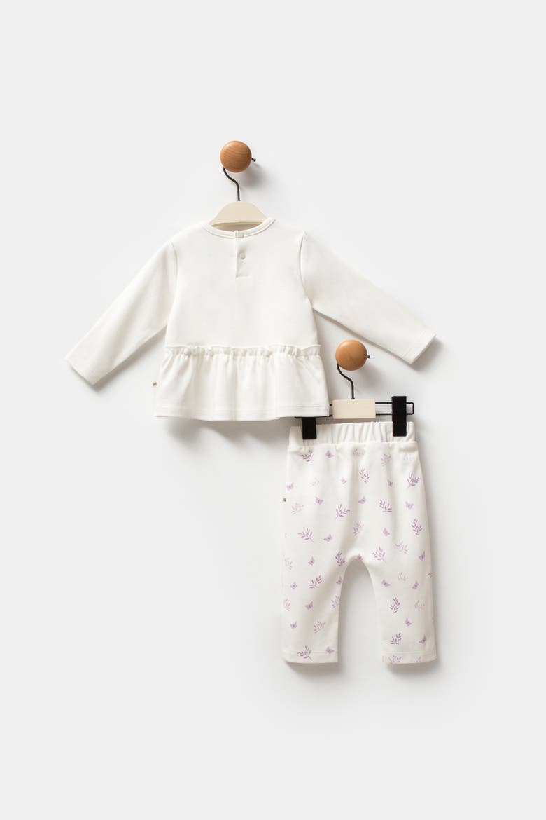 Butterfly Outfit Set, Alternate, color, Pink