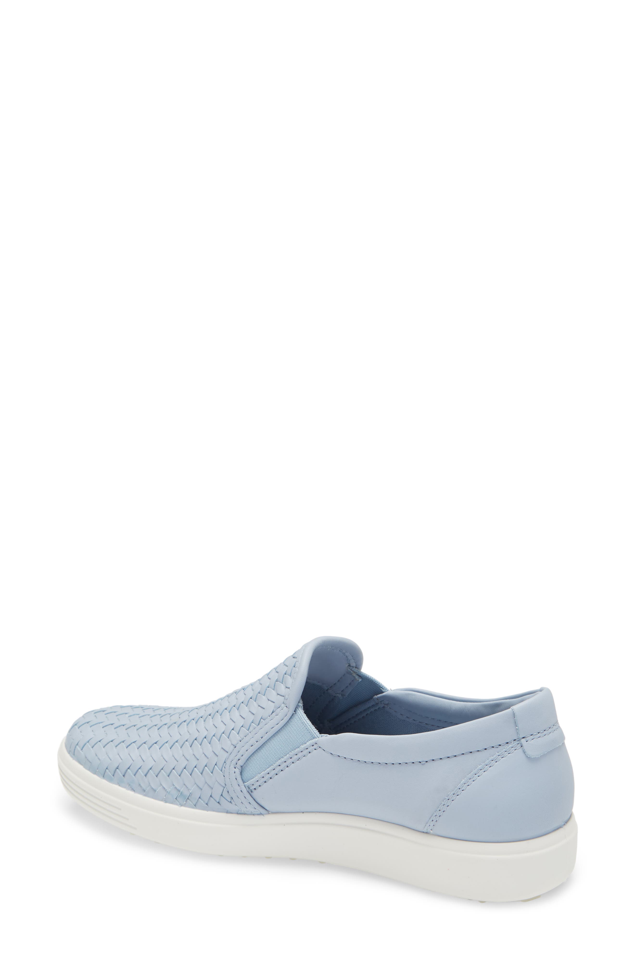 Soft 7 Slip-On Sneaker, Alternate, color, DUSTY BLUE LEATHER