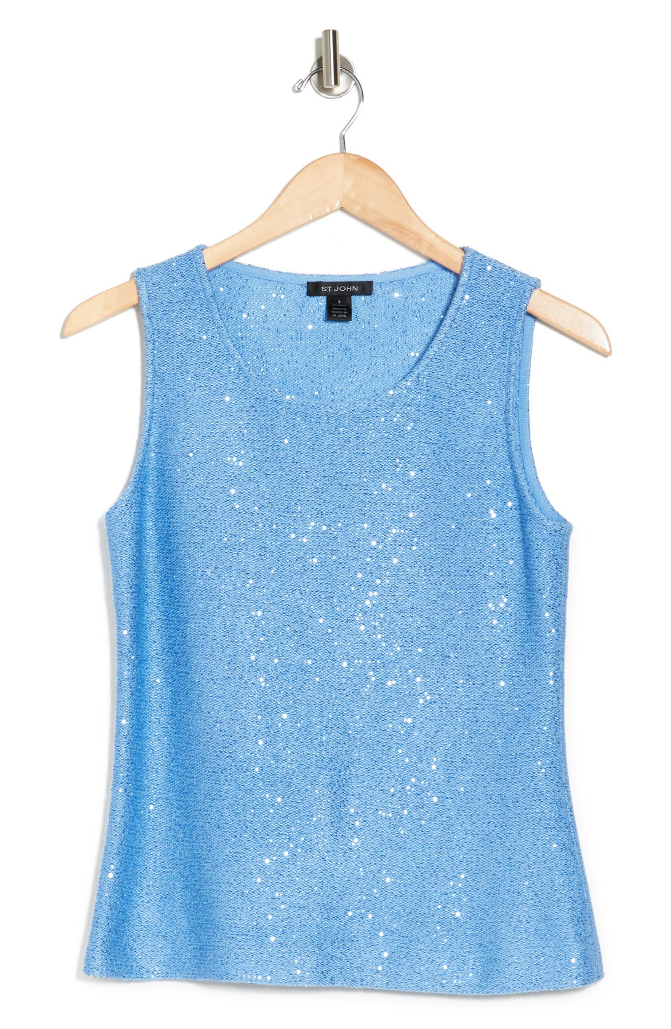 St. John Collection Mini Sequin Knit Shell (Women) | Nordstromrack