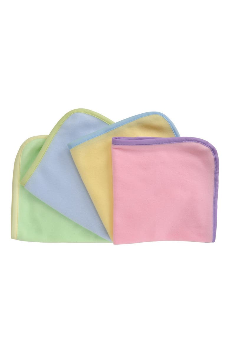 Kaplan Early Learning Company Soft and Cozy Doll Blankets - Set of 4, Main, color, Multicolored
