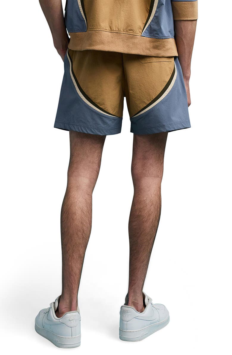 PATERSON Tiebreaker Colorblock Tennis Shorts, Alternate, color,