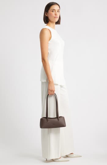 Mini Chrystie Faux Leather Shoulder Bag