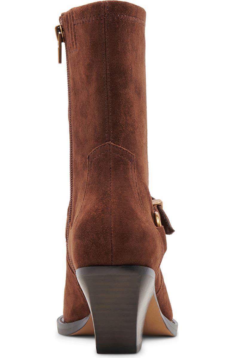 Dolce Vita Rave Pointed Toe Bootie, Alternate, color, Dark Brown