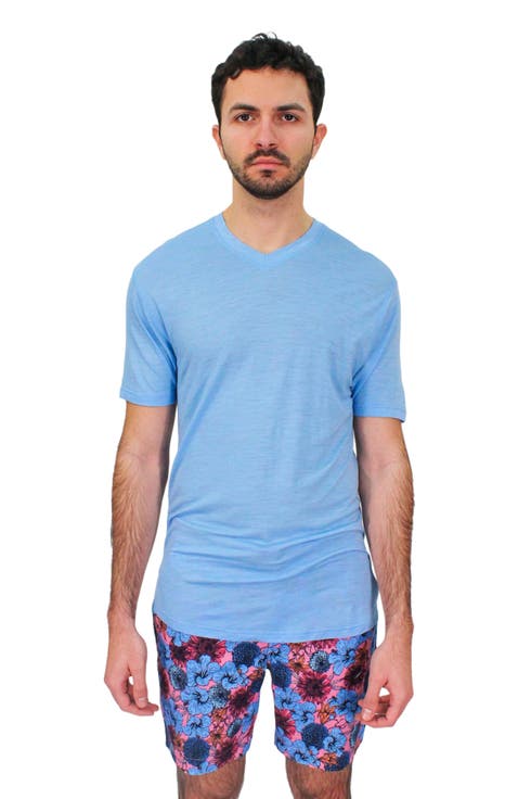 Victor Extra Fine Merino Wool V-neck Shirt