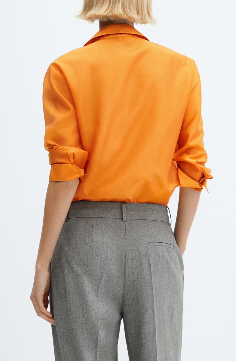 MANGO Concealed Button Shirt, Alternate, color,