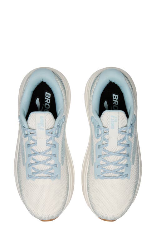 Brooks Women's Ghost Max 2 Running Sneakers From Finish Line In Coconut Milk/winter Sky