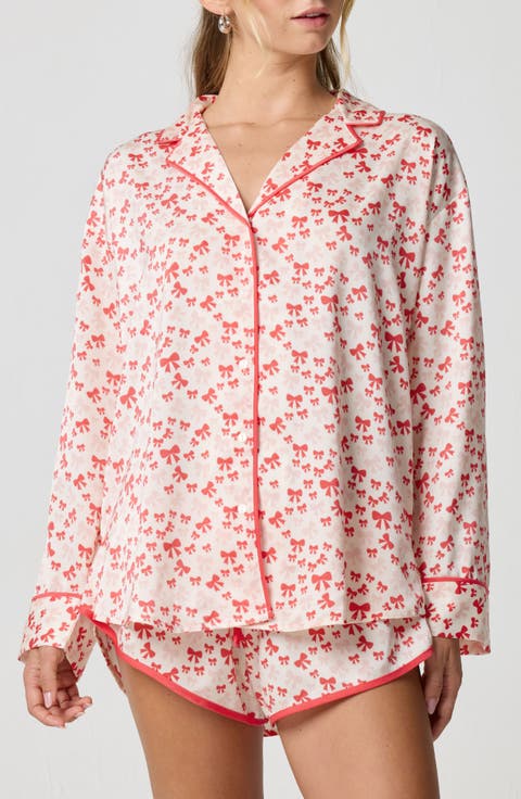 Dream Satin Pajama Shirt