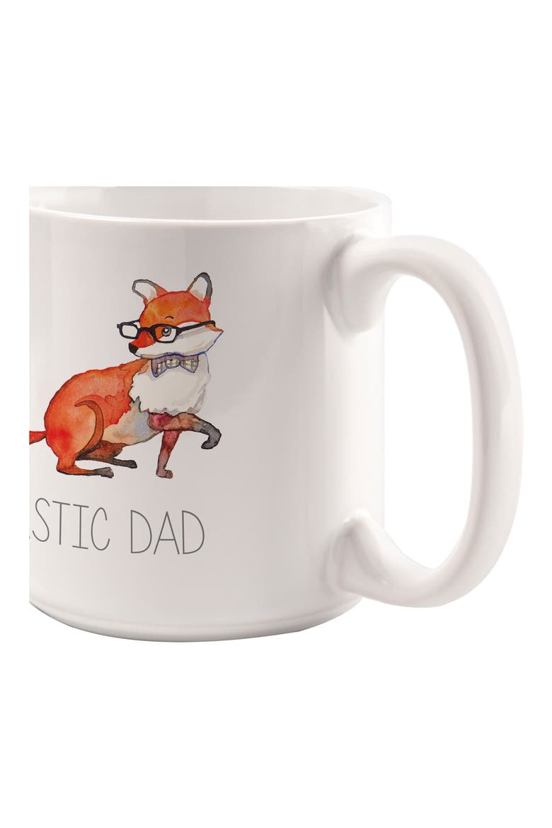 Mom & Dad Fox Set of 2 Coffee Mugs, Alternate, color, NO COLOR