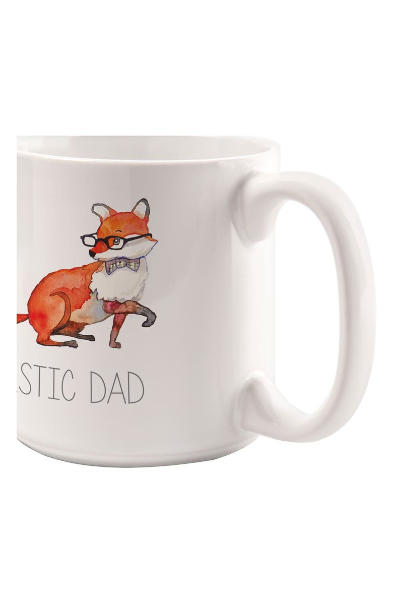 Cathy's Concepts Mom & Dad Fox Set of 2 Coffee Mugs, Alternate, color, 