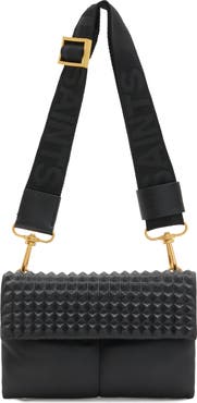 AllSaints Ezra Stud Leather Crossbody Bag
