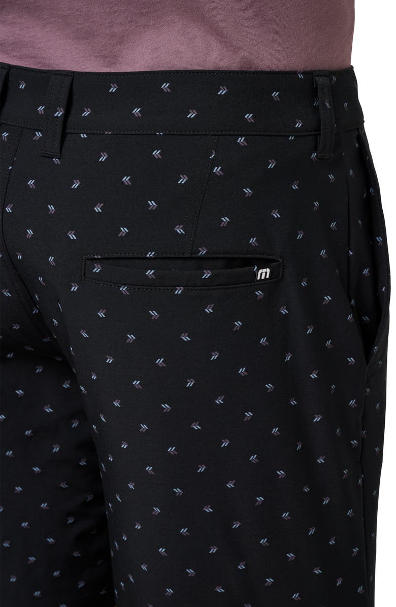 TravisMathew Beck Shorts, Alternate, color, Black Geo